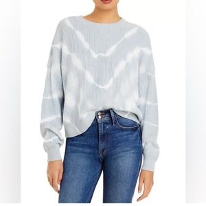 Pistola Eva Tie Dyed‎ Sweater Blue White Size XS